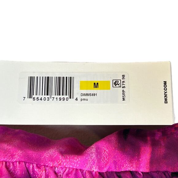 DKNY Tie-Back Halter Style One-Piece Swimsuit Abstract Mirage Women's Medium NWT - Picture 12 of 12